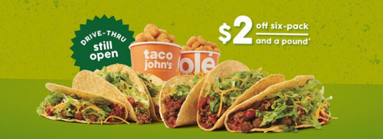 Taco John's food