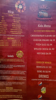 Big Woody's menu