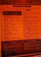 Cascade Pub menu