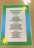 Herbalife Breakthrough Nutrition menu