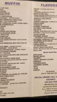 Maggies Magic Muffins menu