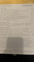 Woodspoon menu