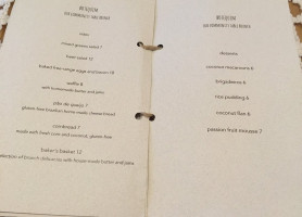 Woodspoon menu