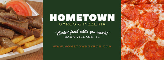 Hometown Gyros food