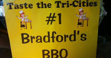 Bradford's Bbq food