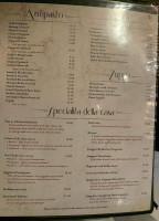 Bella Napoli menu