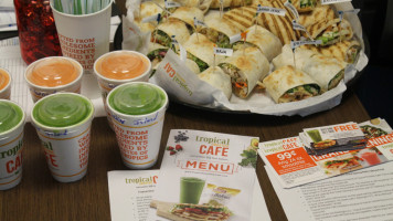 Tropical Smoothie Cafe food