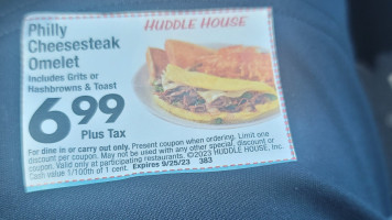 Huddle House food