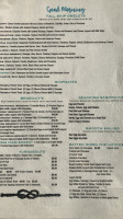 Dockside Cafe menu