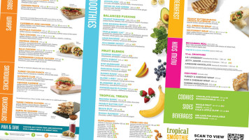 Tropical Smoothie Cafe food