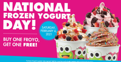 Sweetfrog Premium Frozen Yogurt food