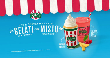 Rita's Italian Ice Frozen Custard food