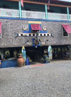 The Blue Water House outside