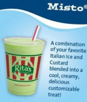 Rita's Italian Ice Frozen Custard food