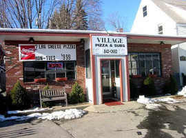 Village Pizza outside