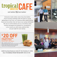 Tropical Smoothie Cafe food