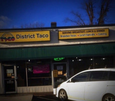 District Taco outside