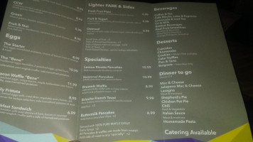 Cafe 12 menu