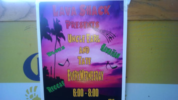 Lava Shack menu