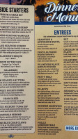 Islanders menu