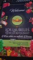 Los Laureles Mexican menu