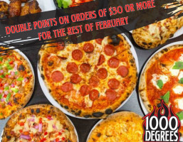 1000 Degrees Pizza Sioux City, Ia food