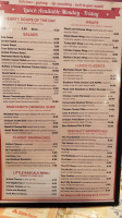 Mary Ann's Diner menu