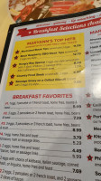 Mary Ann's Diner menu