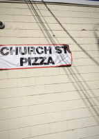 Church Street Pizza inside