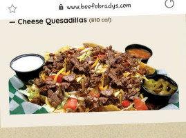 Beef 'o ' Brady 's food