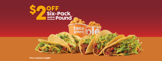 Taco John's food