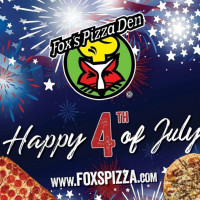 Fox's Pizza Den food