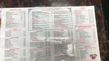 China Express menu