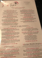 Himiko Sushi And Steak House menu