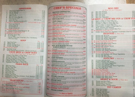 Eastern menu