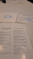 Waters menu