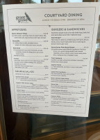 Grant Grove menu