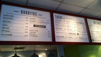 Pica's Boulder Mexican Taqueria menu