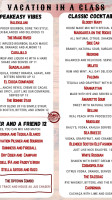 The Wapiti Colorado Pub menu