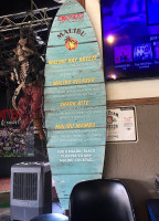 Snappers Grill Comedy Club menu