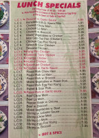 Lucky House menu