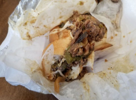 Cheffin's Cheesesteaks Cubanos inside