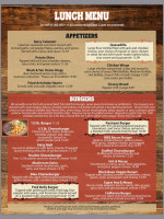 Beef 'n ' Brew menu