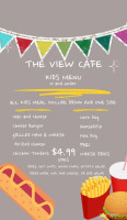 The View Cafe menu