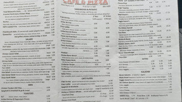 Café 94 Pizza -n- More menu