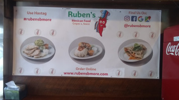 Ruben's Mexican Food inside