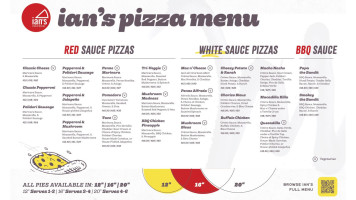 Ian's Pizza Denver Blake Street menu