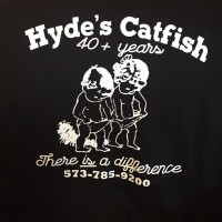 Hyde Away Catfish Inn food