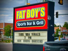 Fat Boy's Grill food