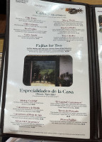 El Caporal menu